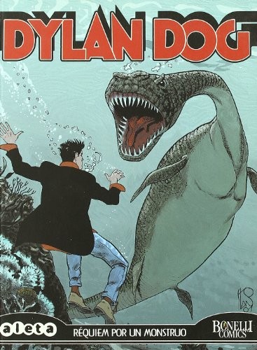 Cover for Dylan Dog, Réquiem por un monstruo