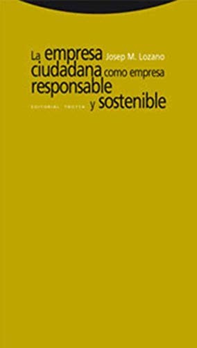 Cover for La empresa ciudadana como empresa responsable y sostenible
