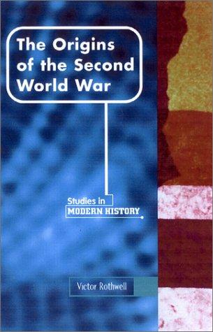 Cover for Origins of the Second World War