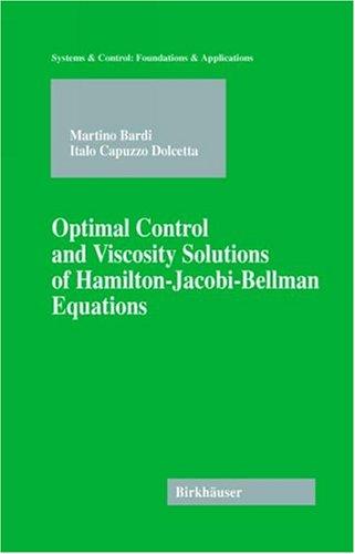 Cover for Optimal control and viscosity solutions of Hamilton-Jacobi-Bellman equations