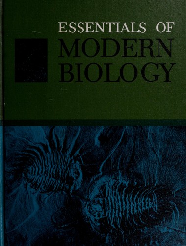 Cover for Essentials of modern biology.