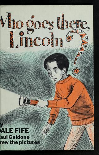 Cover for Who goes there, Lincoln?