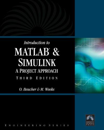 Cover for Introduction to MATLAB and Simulink, Third Edition with CD-ROM (Engineering) (Engineering)
