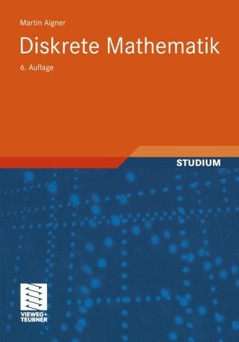 Cover for Diskrete Mathematik (vieweg studium; Aufbaukurs Mathematik) (German Edition)