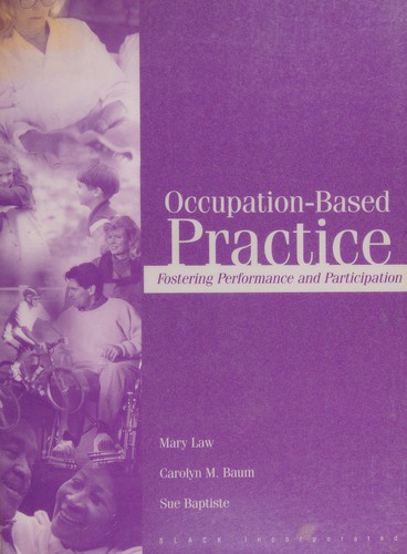 Cover for Occupation-based practice