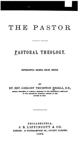 Cover for The pastor.