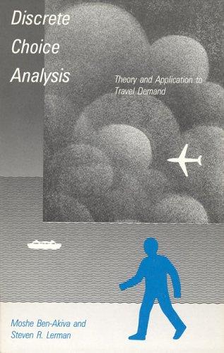 Cover for Discrete choice analysis