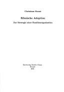 Cover for Römische Adoption