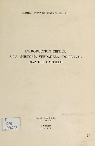 Cover for Introducción crítica, a la "Historia verdadera"