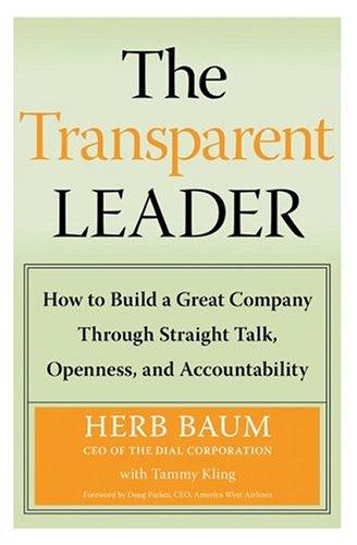 Cover for The Transparent Leader