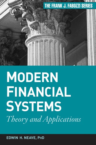 Cover for Modern financial systems