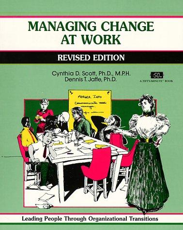 Cover for Managing change at work