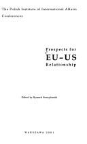 Cover for Prospects for EU-US relationship