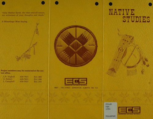 Cover for Native studies