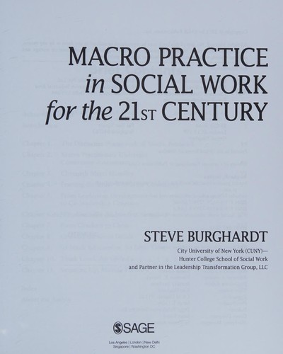 Cover for Macro practice for the 21st century