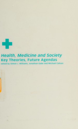 Cover for Health, medicine, and society