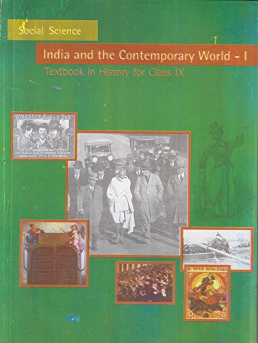 Cover for India and The Contemporary World - I TextBook History for Class - 9 - 966
