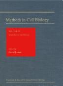 Cover for Methods in Cell Biology
