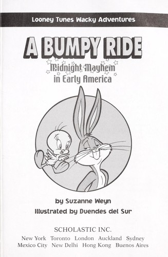 Cover for A bumpy ride