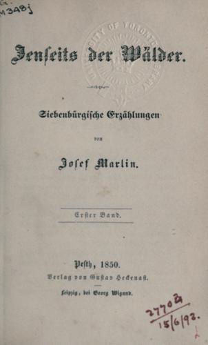 Cover for Jenseits der Wälder