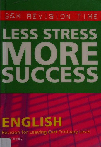Cover for English revision for Leaving Certificate