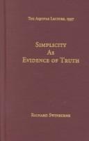 Cover for Simplicity as evidence of truth