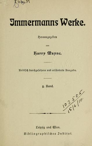 Cover for Werke