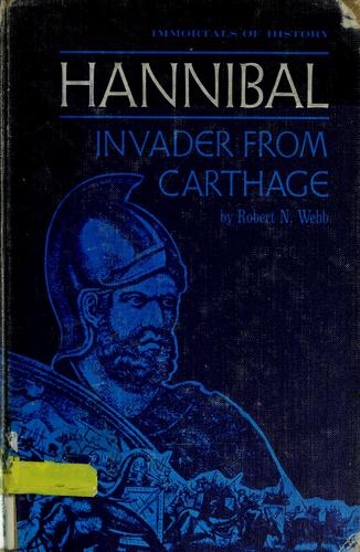 Cover for Hannibal, invader from Carthage