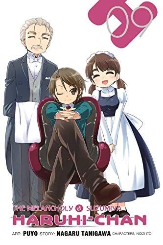 Cover for The Melancholy of Suzumiya Haruhi-chan Vol. 9