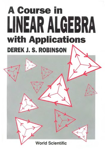 Cover for A Course in linear algebra with applications