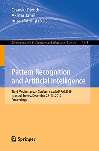 Cover for Pattern Recognition and Artificial Intelligence