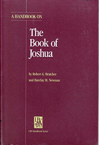 Cover for A handbook on the book of Joshua