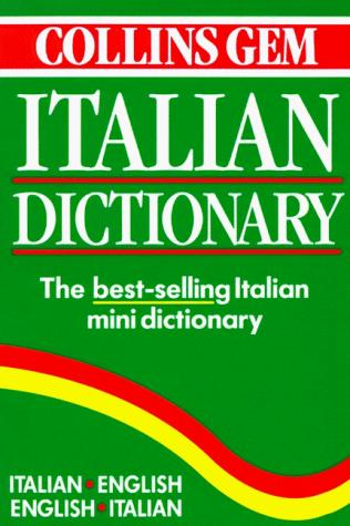 Cover for Italian dictionary