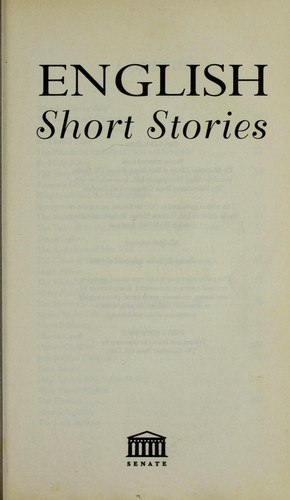 Cover for English Short Stories