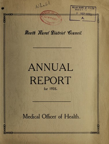 Cover for [Report 1938]