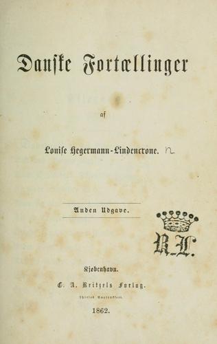 Cover for Danske Fortællinger