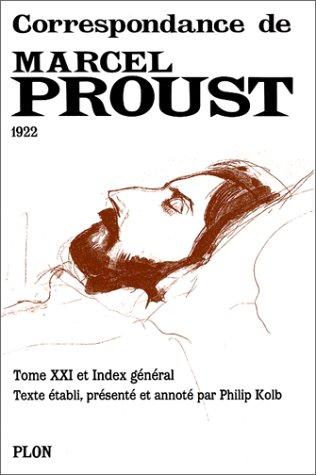 Cover for Correspondance, tome 21