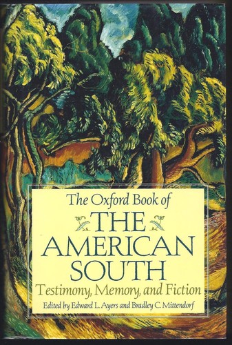 Cover for The Oxford Book of the American South