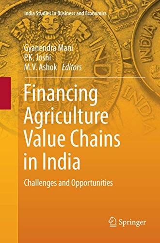 Cover for Financing Agriculture Value Chains in India