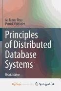 Cover for Principles of Distributed Database Systems