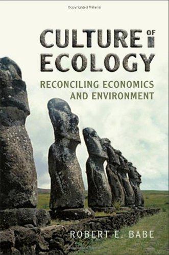 Cover for Culture of Ecology