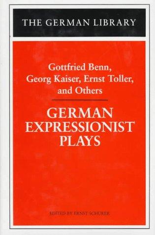 Cover for German expressionist plays