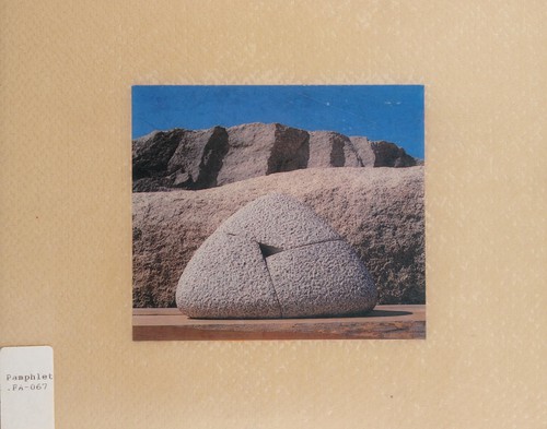 Cover for Isamu Noguchi