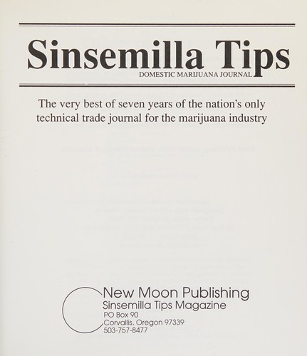 Cover for Sinsemilla Tips