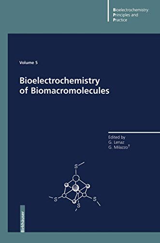 Cover for Bioelectrochemistry of Biomacromolecules
