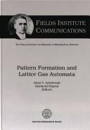 Cover for Pattern formation and lattice gas automata