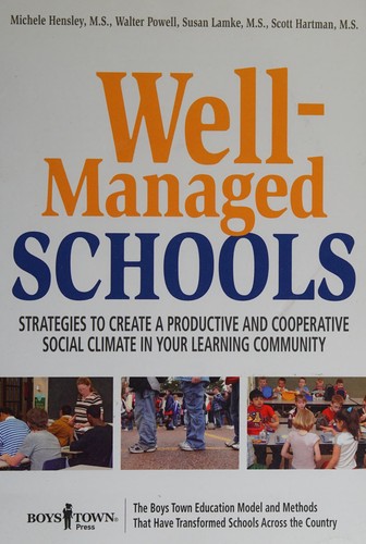 Cover for Well-managed schools
