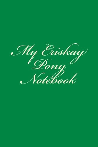 Cover for My Eriskay Pony Notebook