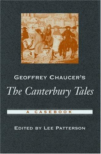 Cover for Geoffrey Chaucer's The Canterbury Tales