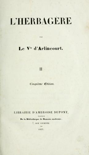 Cover for L'herbagère